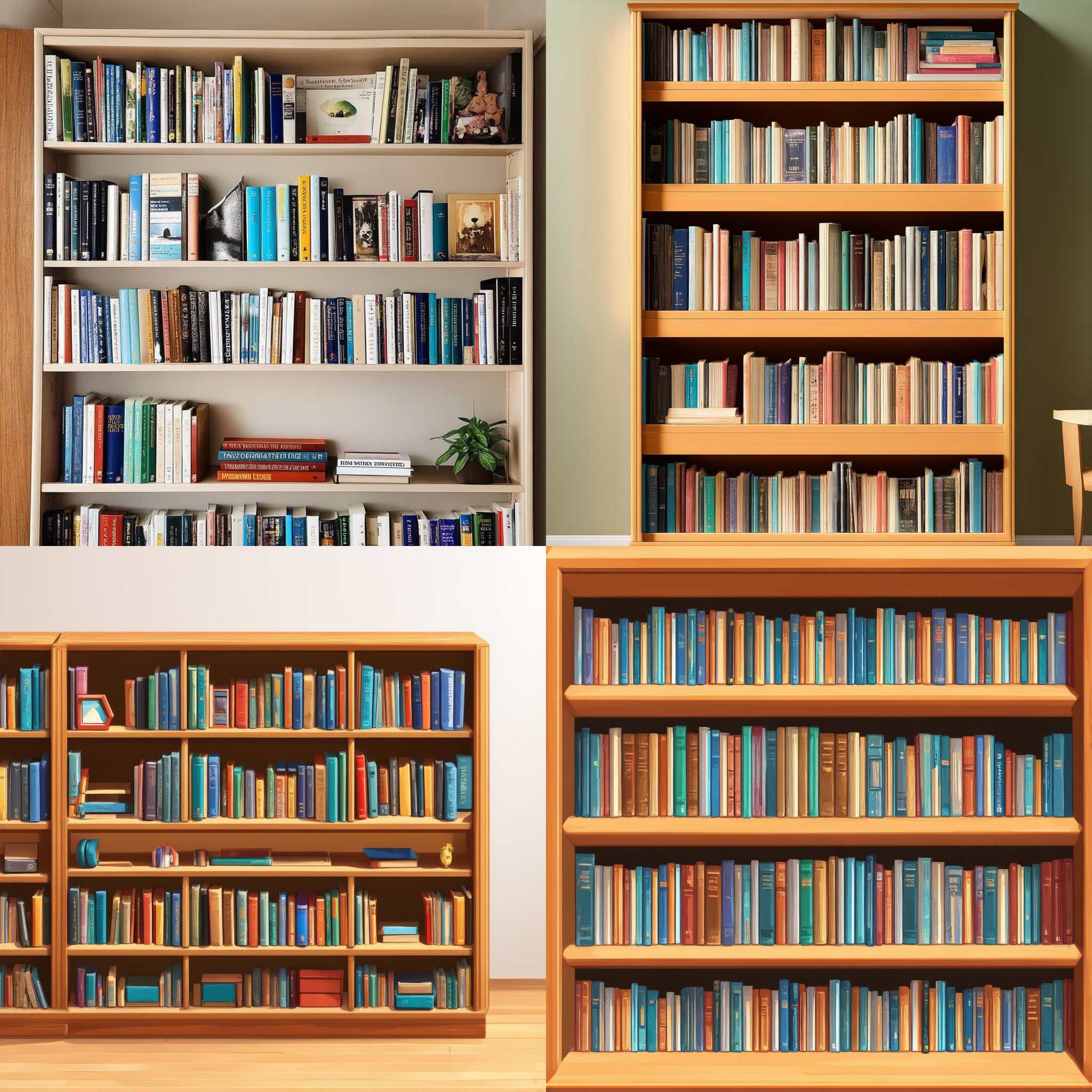 A bookshelf