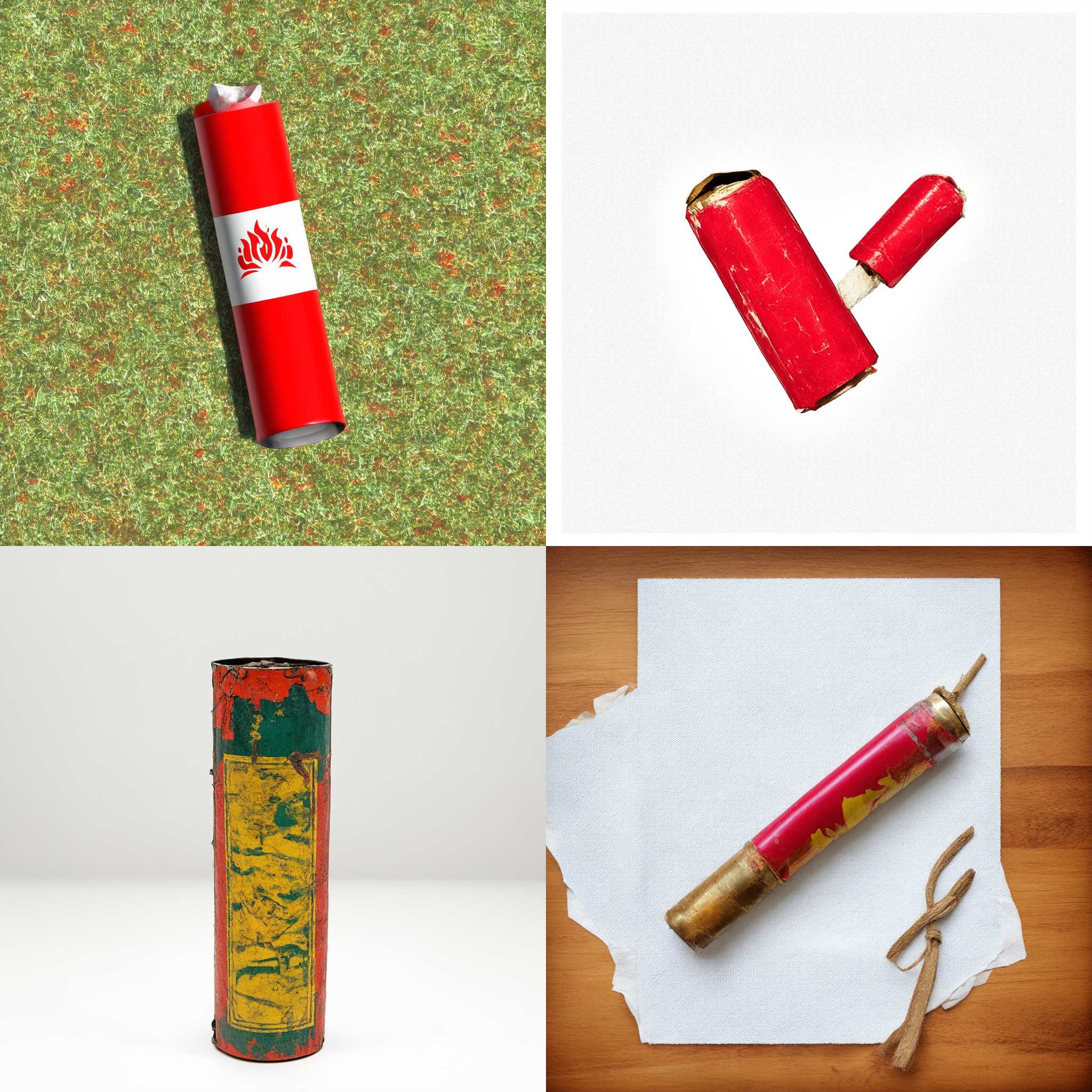 An unused firecracker