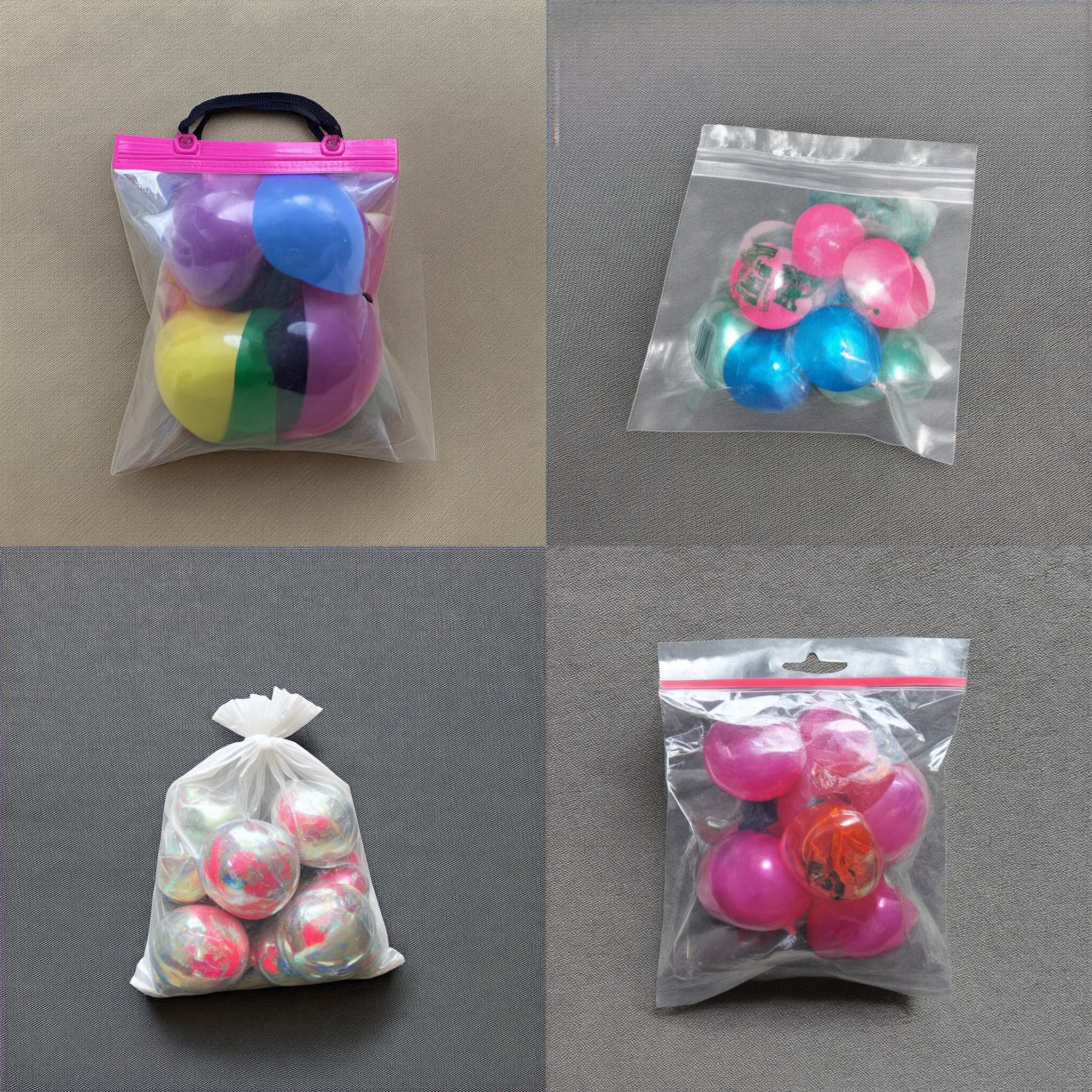 A small bag of party balloons for sale