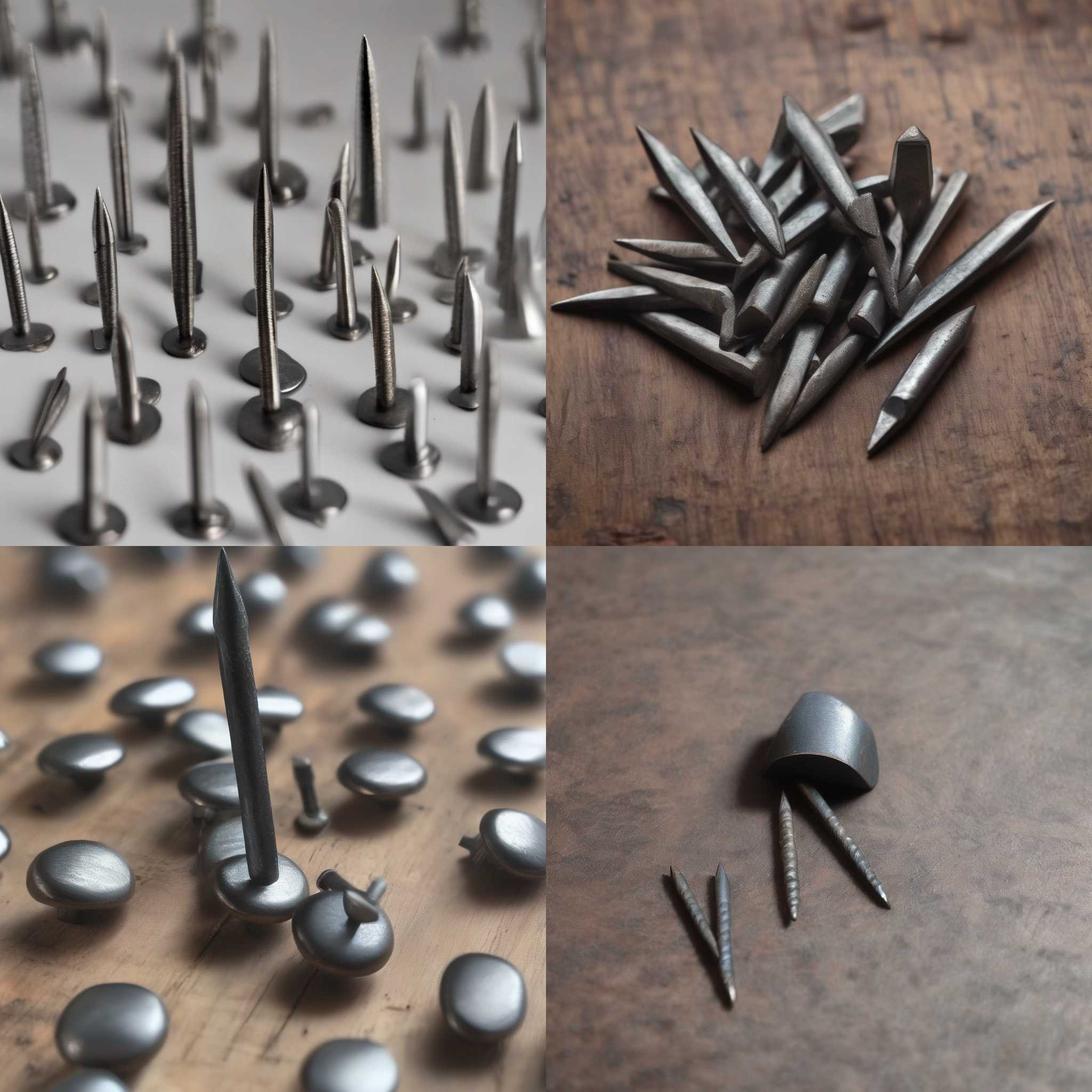 Iron nails and a magnet