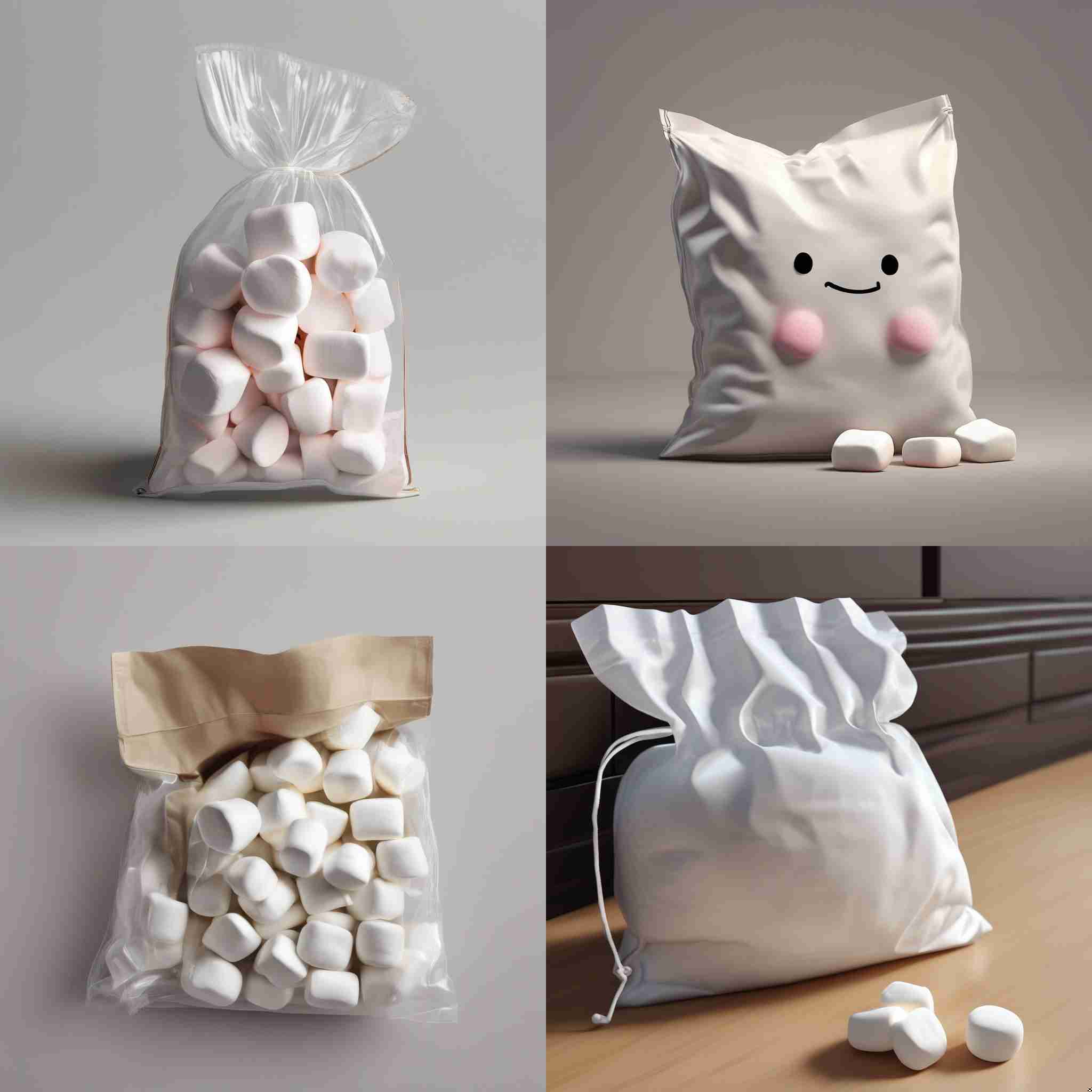 Marshmallow in a bag