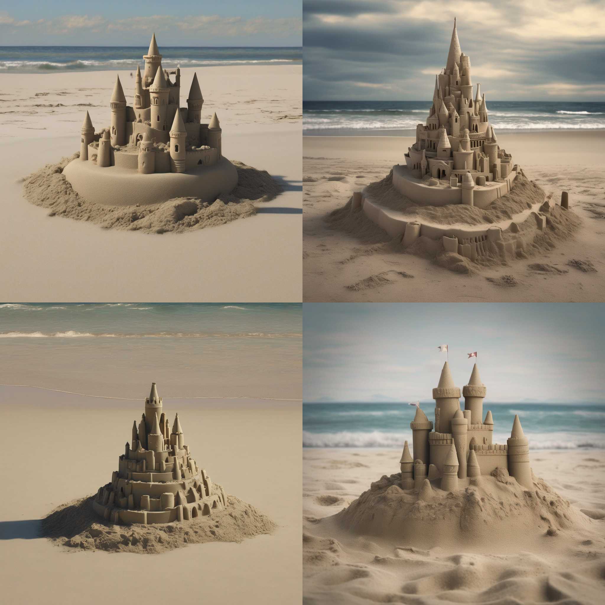 A sandcastle