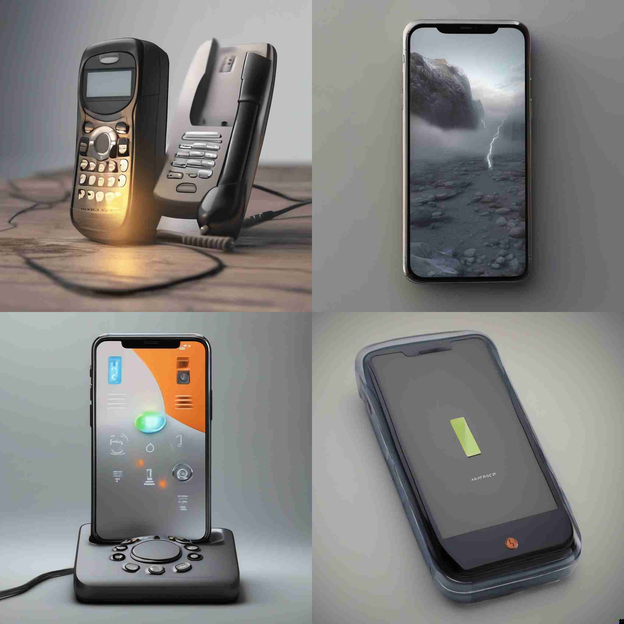 A phone with a fully charged battery