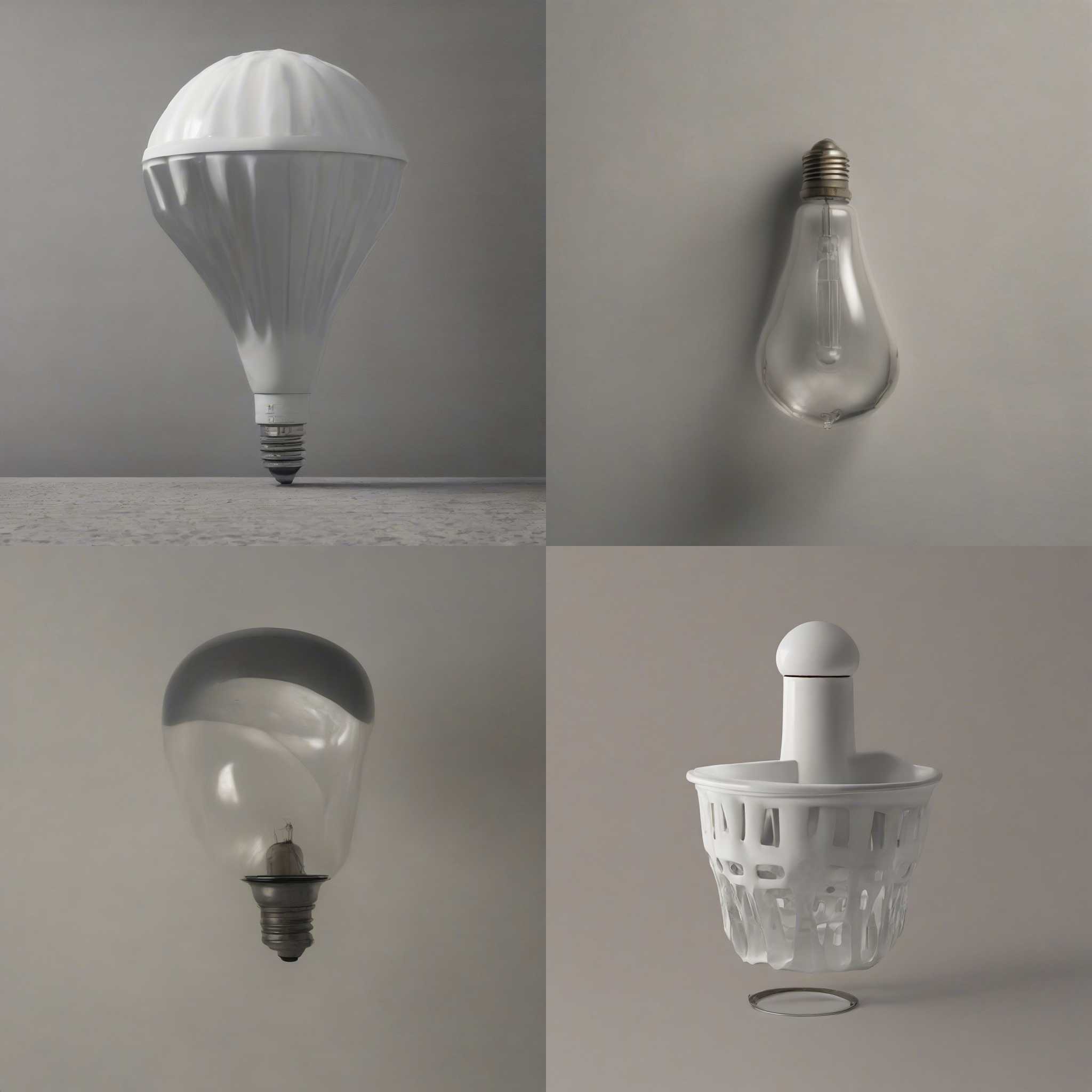 A lightbulb without electricity