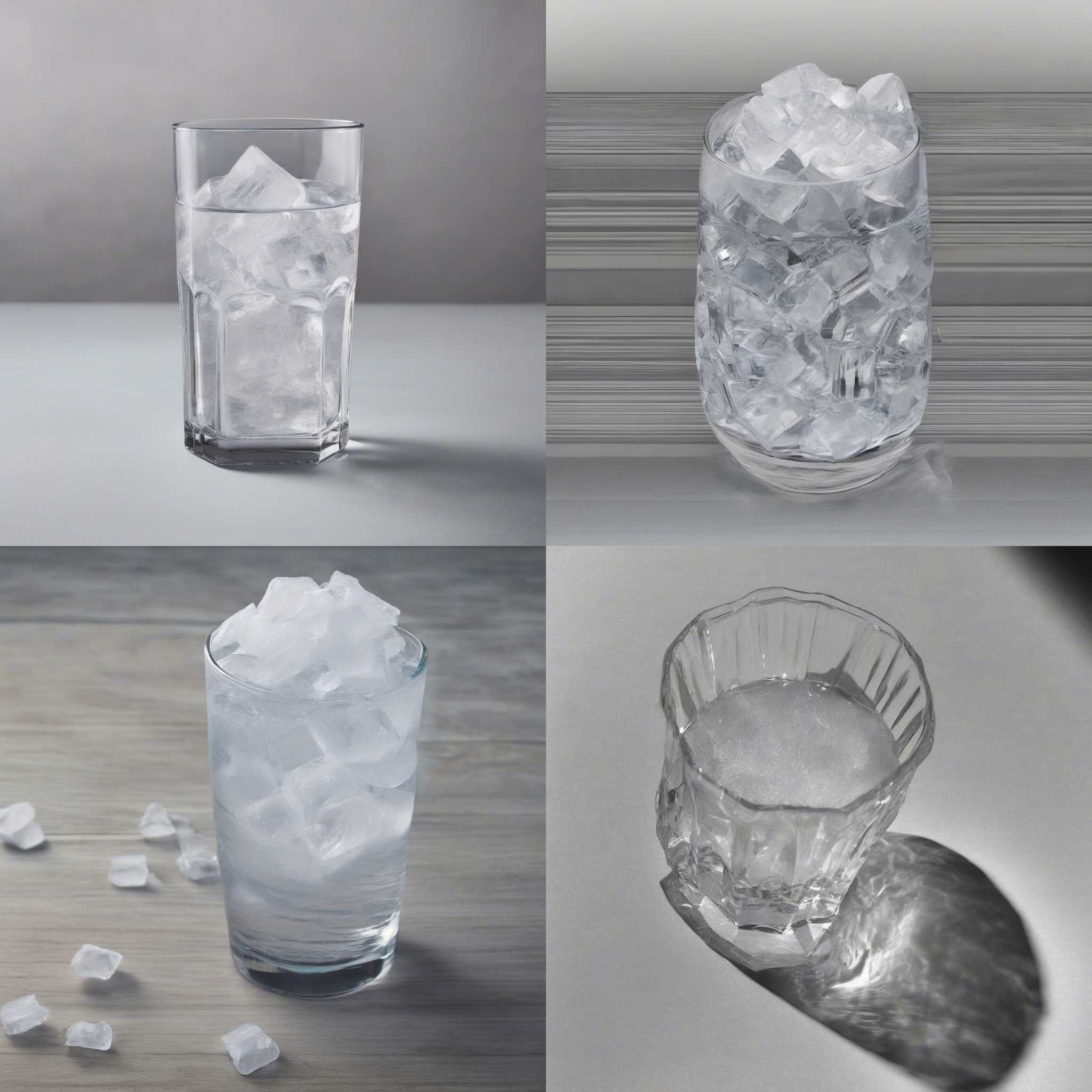 A glass of water mixed with sugar