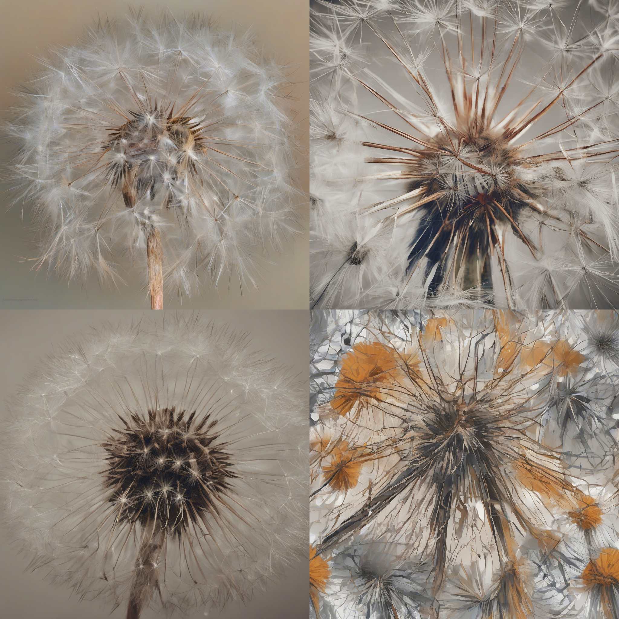 A mature dandelion